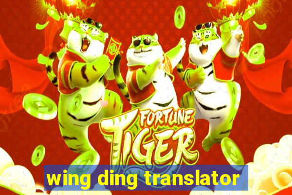 wing ding translator